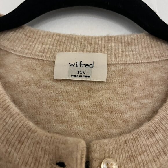 Aritzia Wilfred camel Sicily cardigan XXS - Picture 2 of 3